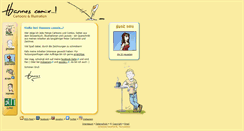 Desktop Screenshot of hannes-comix.de